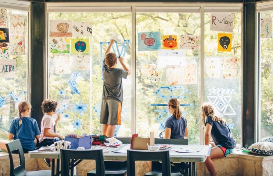 The Umlauf Sculpture Garden will be offering in-person camps this summer. (Courtesy Umlauf Sculpture Garden) 