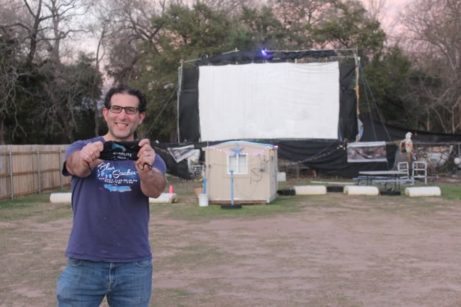 Long-time Austin theater Blue-Starlite Mini Urban Drive-In takes on new life in pandemic