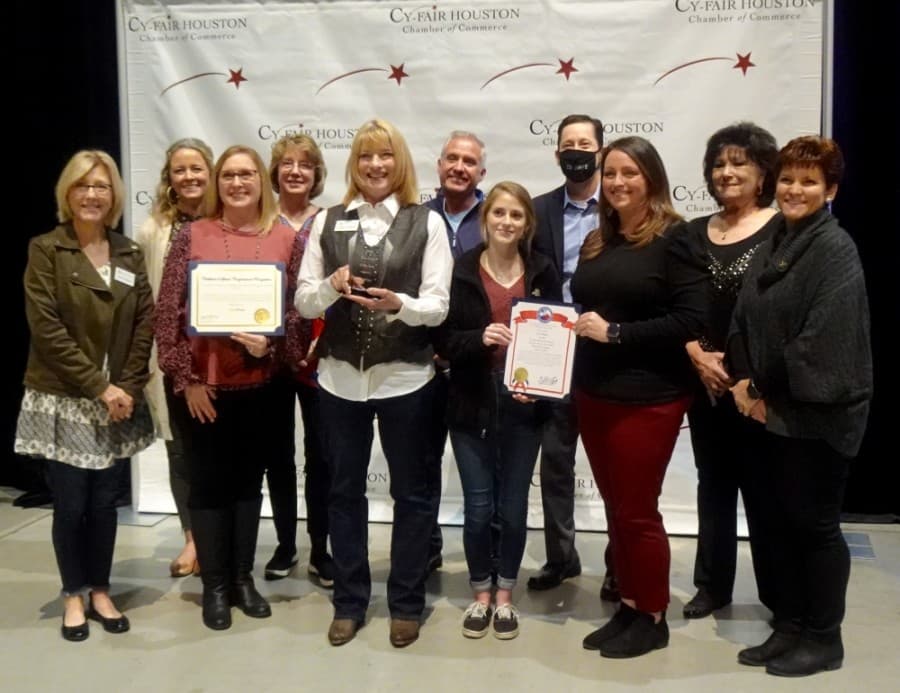Cy-Fair Houston Chamber of Commerce recognizes 2020 award winners