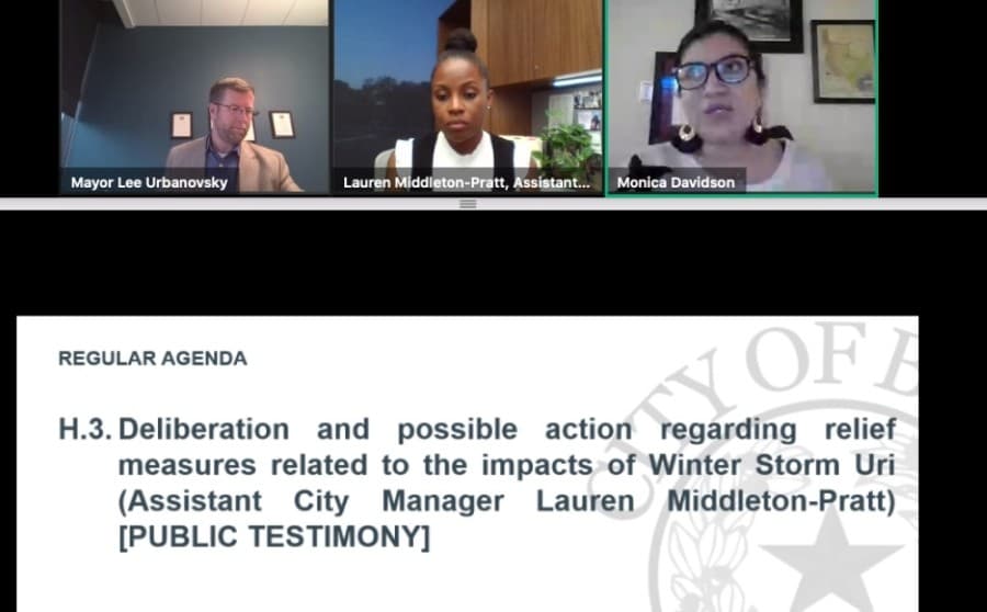 Buda takes measures to help residents in wake of winter storm