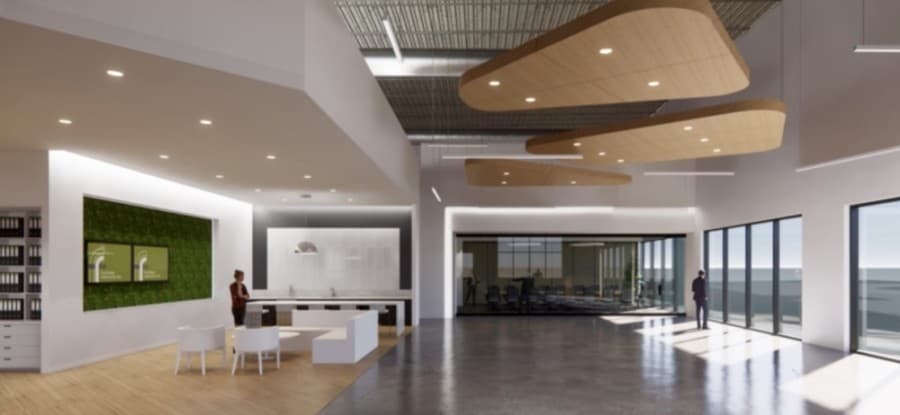 The new Facilities Resource Inc. headquarters, located at 1619 Scottsdale Drive, Cedar Park, will be a 25,000-square-foot building. (Rendering courtesy Facilities Resource Inc.)