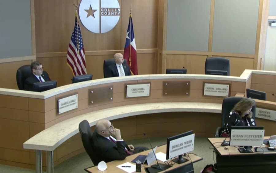 Collin County commissioners.