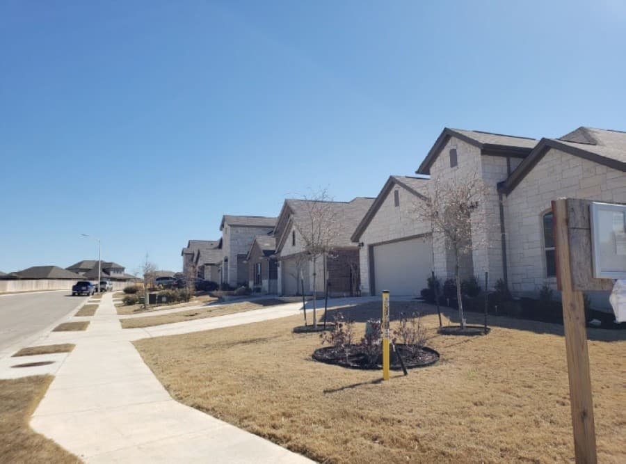 Learn more about Leander's March 2021 feature neighborhood Larkspur