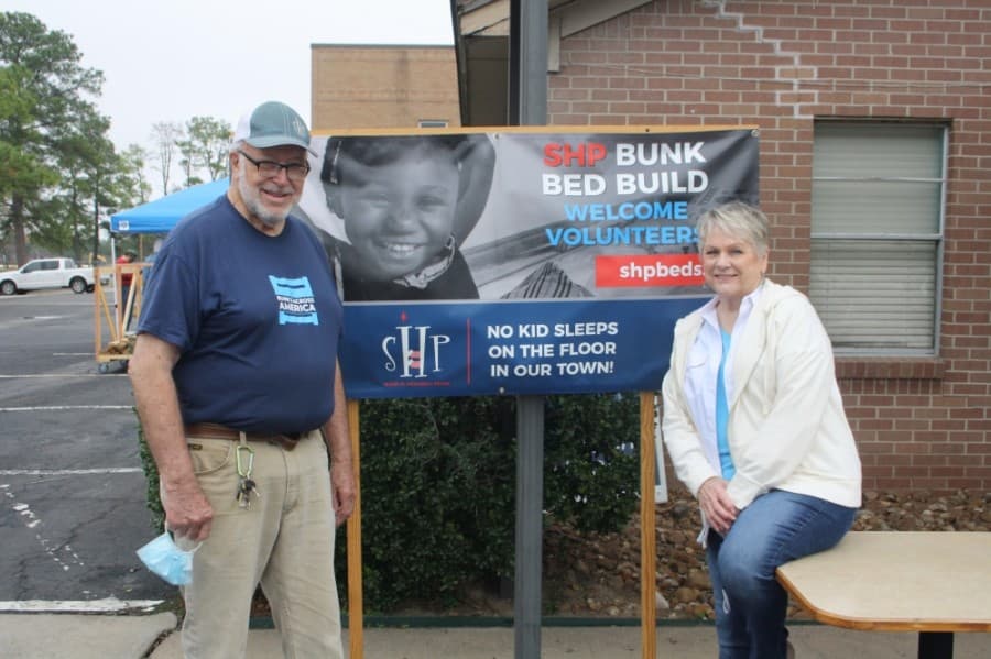 Gary and Nikki Akin are co-presidents of the Northwest Houston chapter. (Danica Lloyd/Community Impact Newspaper)