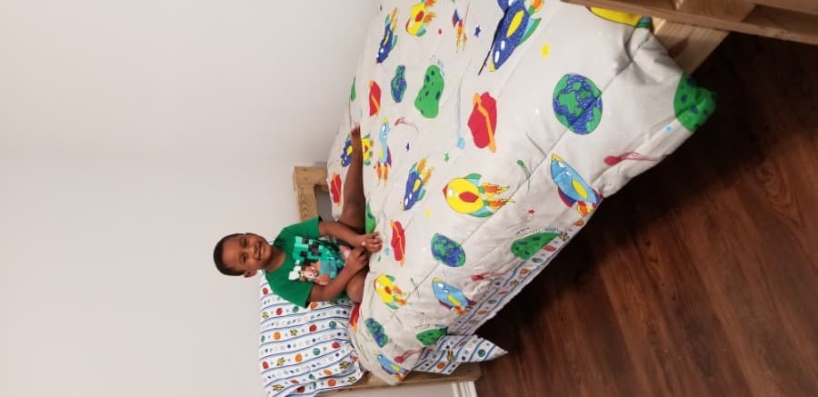 Once constructed, volunteers deliver beds to local children in need. (Courtesy Sleep in Heavenly Peace-Spring Cypress)