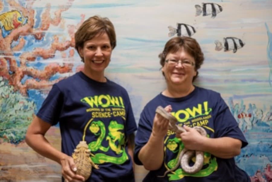 Barbara Cargill, left, began the camp in the 1990s. (Courtesy Barbara Cargill)
