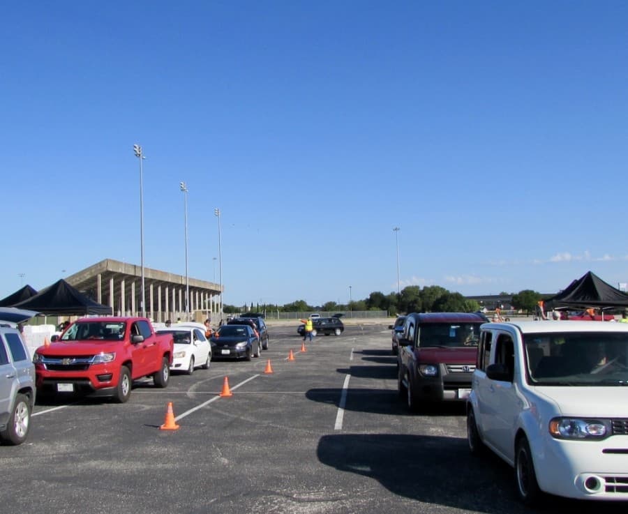 Sunset Valley farmers market closes to make way for new South Austin vaccination site