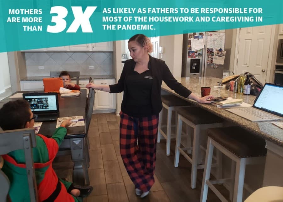 Georgetown moms reflect on work-life balance in a pandemic
