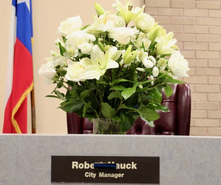 Memorial service honoring City Manager Rob Hauck set for March 19