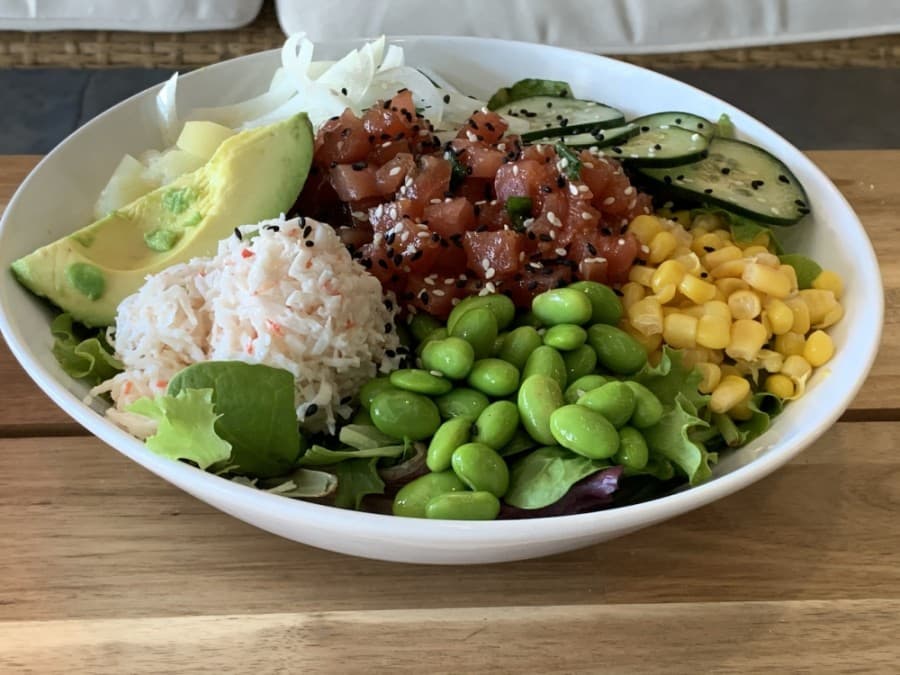 Me So Poke bowls are available at two locations: Parmer Lane in Northwest Austin and RM 2222 near the intersection with RM 620.
