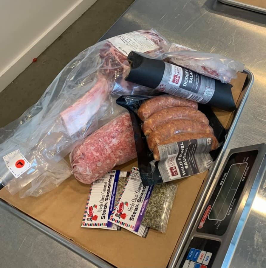 The shop sells locally sourced meats from Hill Country ranchers. (Courtesy Texas Beef Traders)