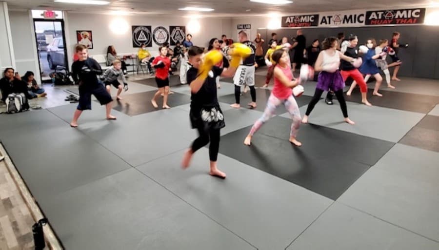 Atomic Jiu-Jitsu claims to be the only gym in the world to be both a Gracie Jiu-Jitsu-certified training center and affiliated with world champion Cleber Luciano. (Courtesy Atomic Jiu-Jitsu)