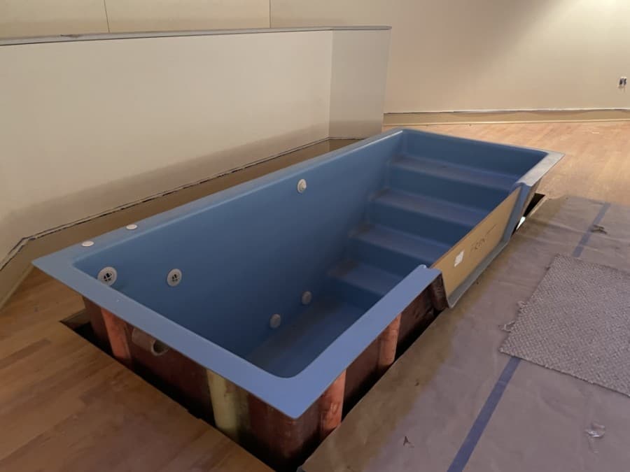 As part of the renovations, church officials opted to relocate The Centrum's baptistery from the second level to the first level. (Hannah Zedaker/Community Impact Newspaper)