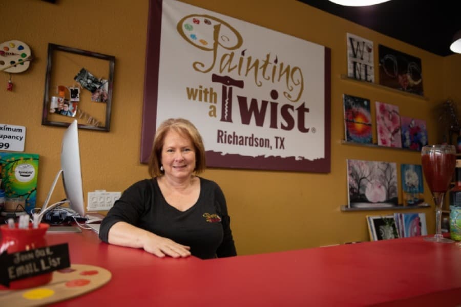 Painting with a Twist in Richardson offers variety of classes, opportunities to give back to the community