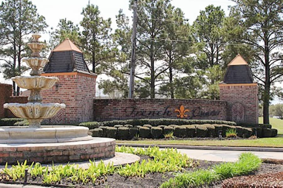 Check out this month's featured neighborhood, French Quarter on Lake Conroe