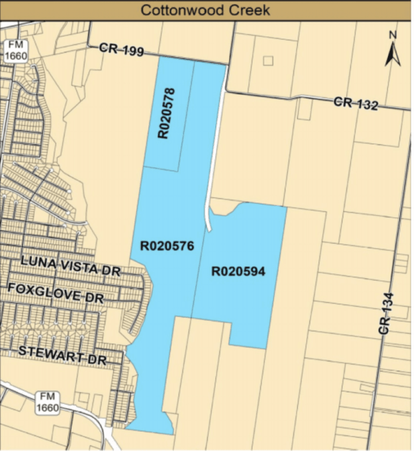 Approval for the creation of the Cottonwood Creek Public Improvement District was given by Council during its April 1 meeting. (Screenshot courtesy City of Hutto)