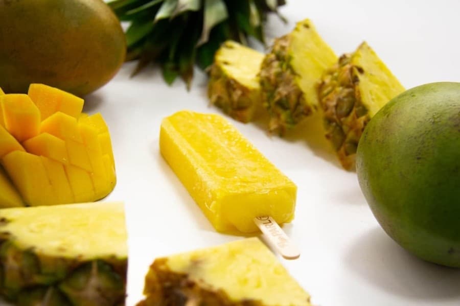 Pineapple Mango is one of the flavors offered at The Pop Parlour. (Courtesy The Pop Parlour)