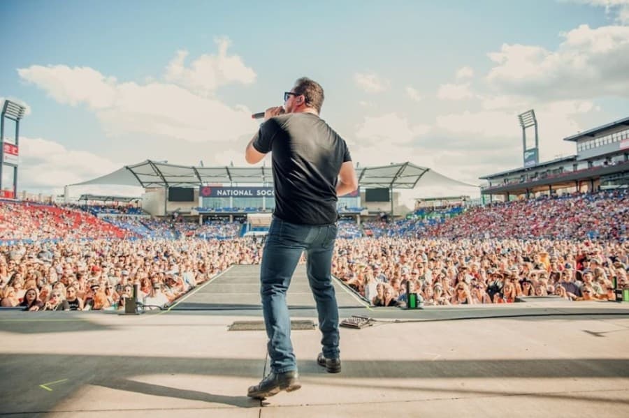 The Off the Rails Country Music Fest in 2019 came in second, attracting 13% of day-trippers, (Courtesy Corey Wernecke)