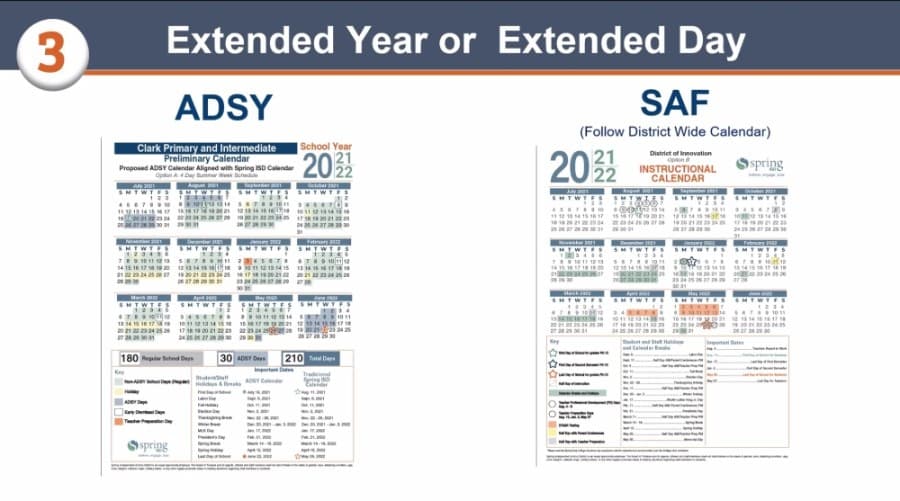 Spring ISD to consider extending 2021-22 instructional calendar, school day for select campuses at April 13 board meeting