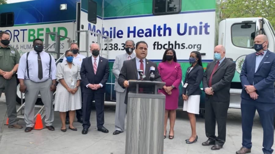 Fort Bend County to administer COVID-19 vaccinations from new Mobile Health Unit
