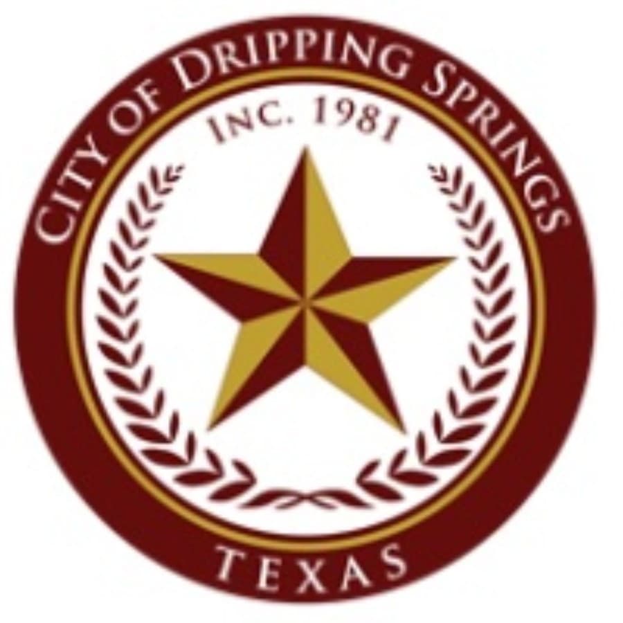 The current Dripping Springs logo and seal. (Courtesy the city of Dripping Springs)