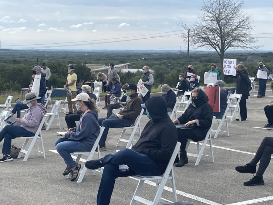 Oak Hill area residents attended the April 17 meeting in Southwest Austin. (Nicholas Cicale/Community Impact Newspaper)