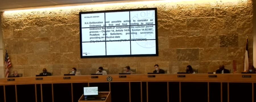 Companies may again seek door-to-door solicitation permits in Buda