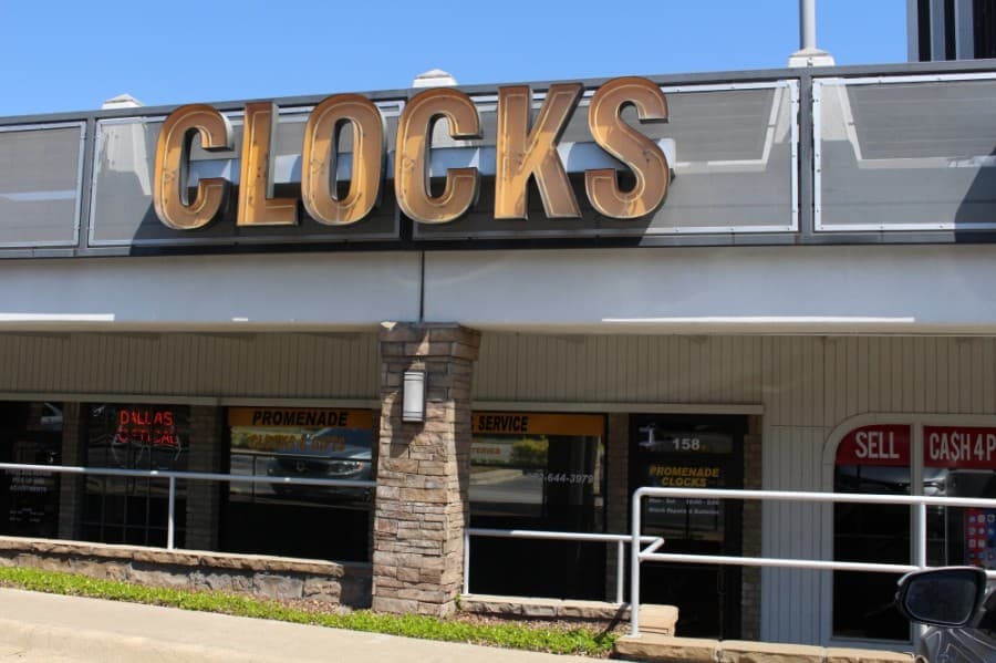 Store front.