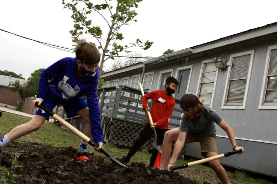 From persuasive writing to planting trees, Carl Schurz Elementary students celebrate Earth Day