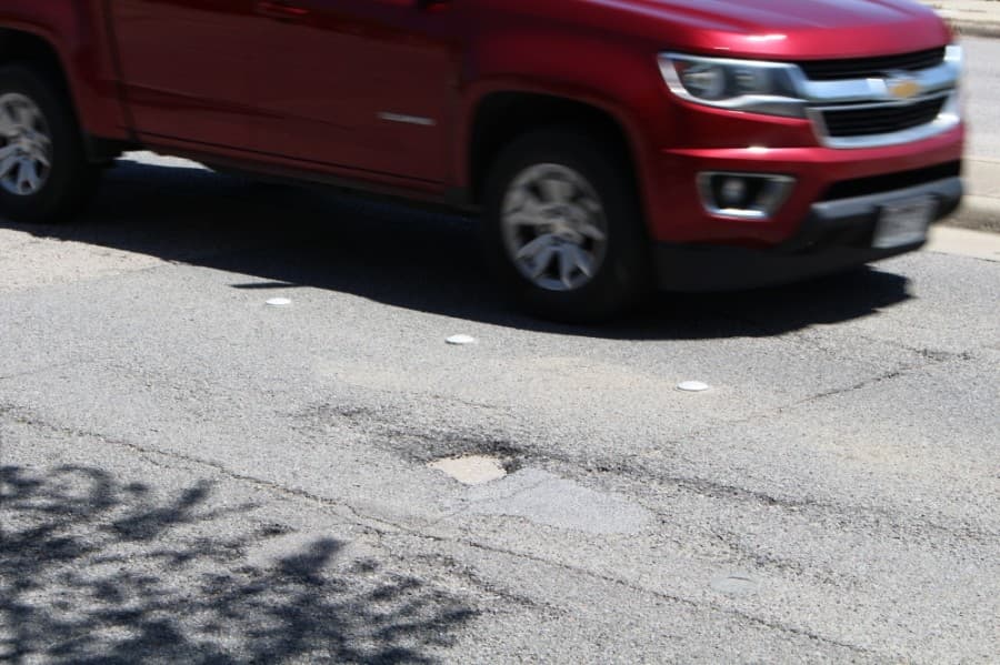 The planned reconstruction of South Greenville Avenue from Huffines to Centennial Boulevard is estimated at $8.81 million. (William C. Wadsack/Community Impact Newspaper)