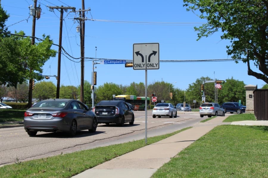 The estimate to reconstruct West Shore Drive from Campbell Road to Arapaho Road is $12.44 million. (William C. Wadsack/Community Impact Newspaper)