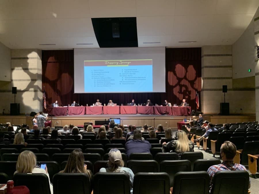 Dripping Springs ISD hears opposition from some parents on continued mask policy