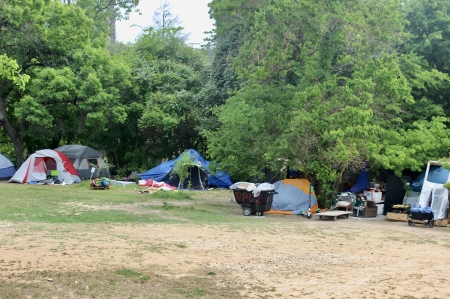 Austin's homeless ordinances back on books May 11, but arrests, camp clearings won't start until July