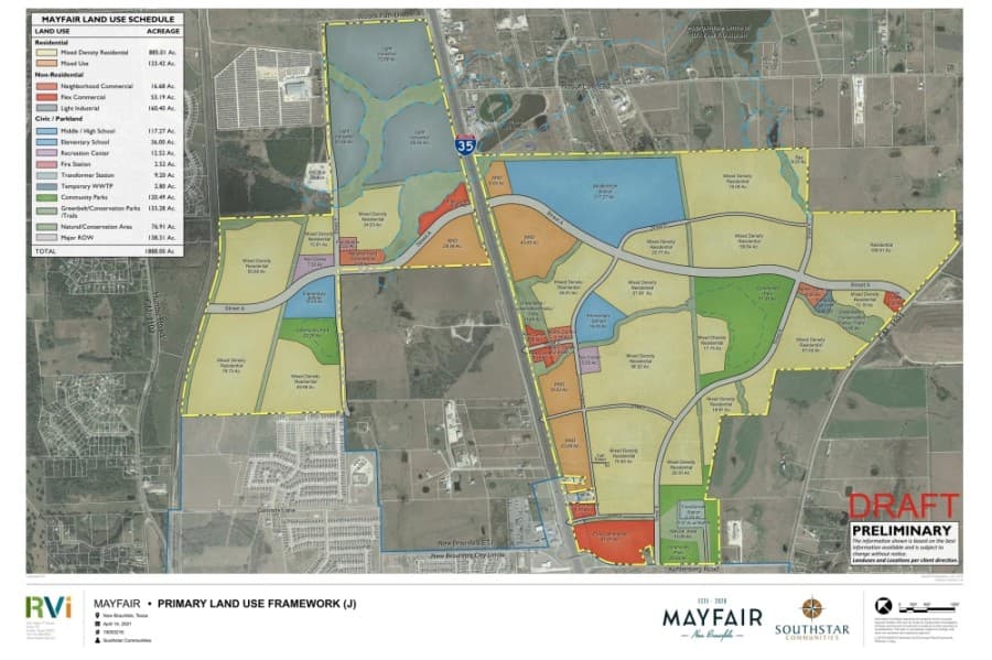 City of New Braunfels to host public information sessions about upcoming 1,880-acre development