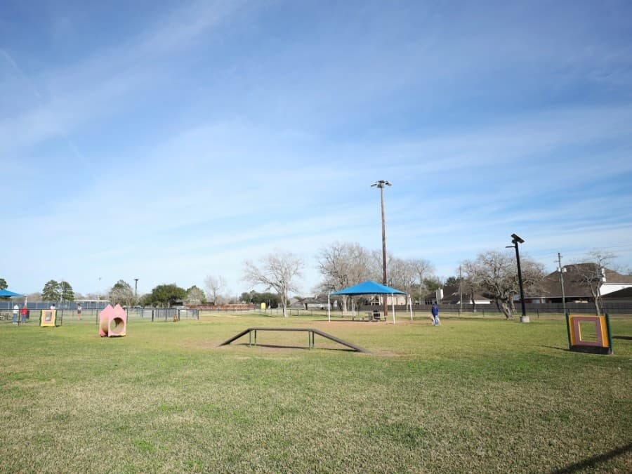 Independence Park dog park in Pearland under reconstruction