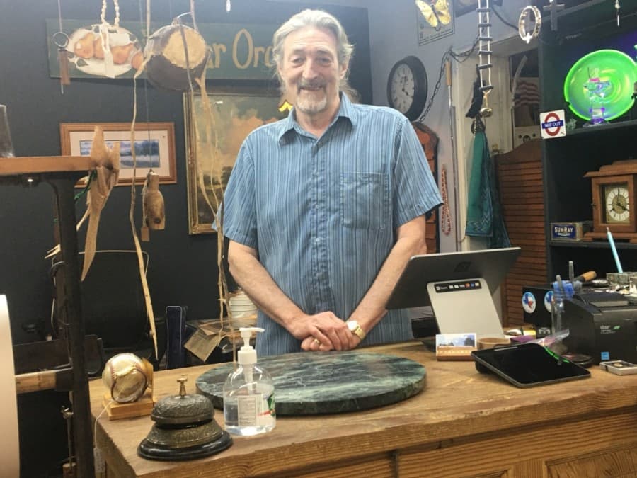 Brows' Aroun' Antiques sells mixture of antiques, collectibles, art
