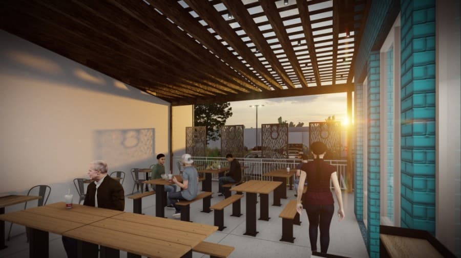 A grand opening of the Kyle location will be held May 11 at 11 a.m., and the first 100 people will receive gift cards. One customer will also receive free meals at Hawaiian Bros for a year. (Rendering courtesy Hawaiian Bros)