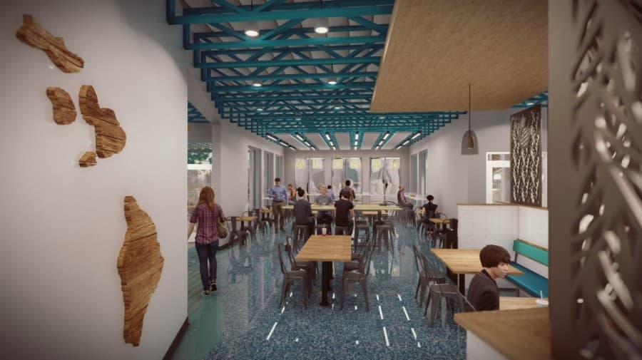 A grand opening of the Kyle location will be held May 11 at 11 a.m., and the first 100 people will receive gift cards. One customer will also receive free meals at Hawaiian Bros for a year. (Rendering courtesy Hawaiian Bros)