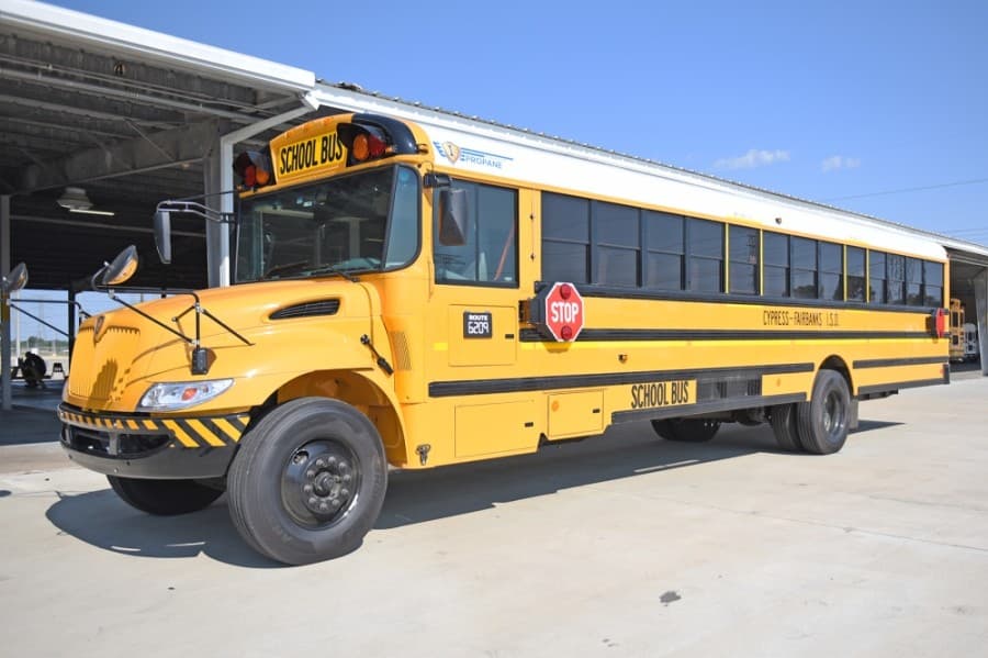 Cy-Fair ISD's 2019 bond program funds new propane buses to replace diesel vehicles