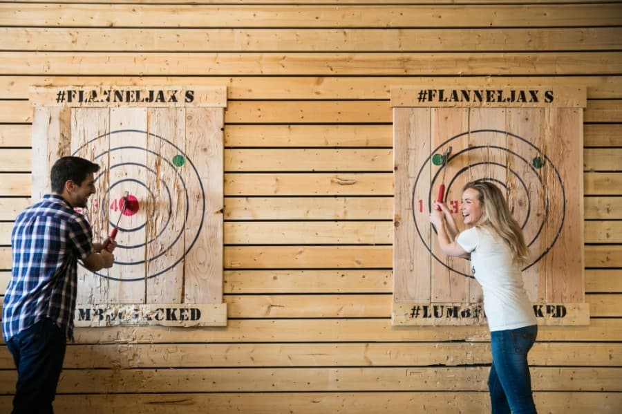 FlannelJax's ax-throwing experience now open in Roanoke