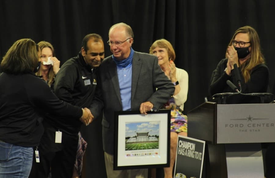 Frisco ISD renames Memorial Stadium after retiring Athletic Director David Kuykendall