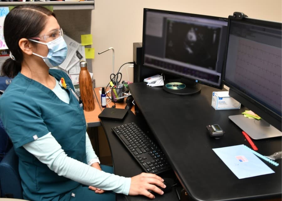 Leticia Castillo Kontak, MD, was one of the cardiologists responsible for bringing the Afib treatment implant device procedure to Baylor Scott & White's Round Rock hospital.