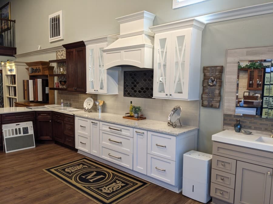 Maverick offers several different types of finishes for remodels. (Jake Magee/Community Impact Newspaper)
