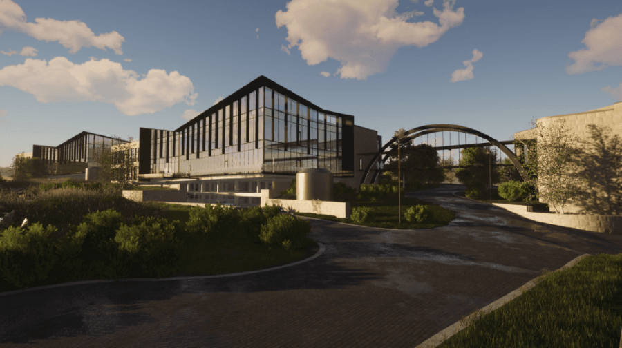 Senna Hills, a 180,000-sq.-ft. office campus, under development off Bee Cave Road
