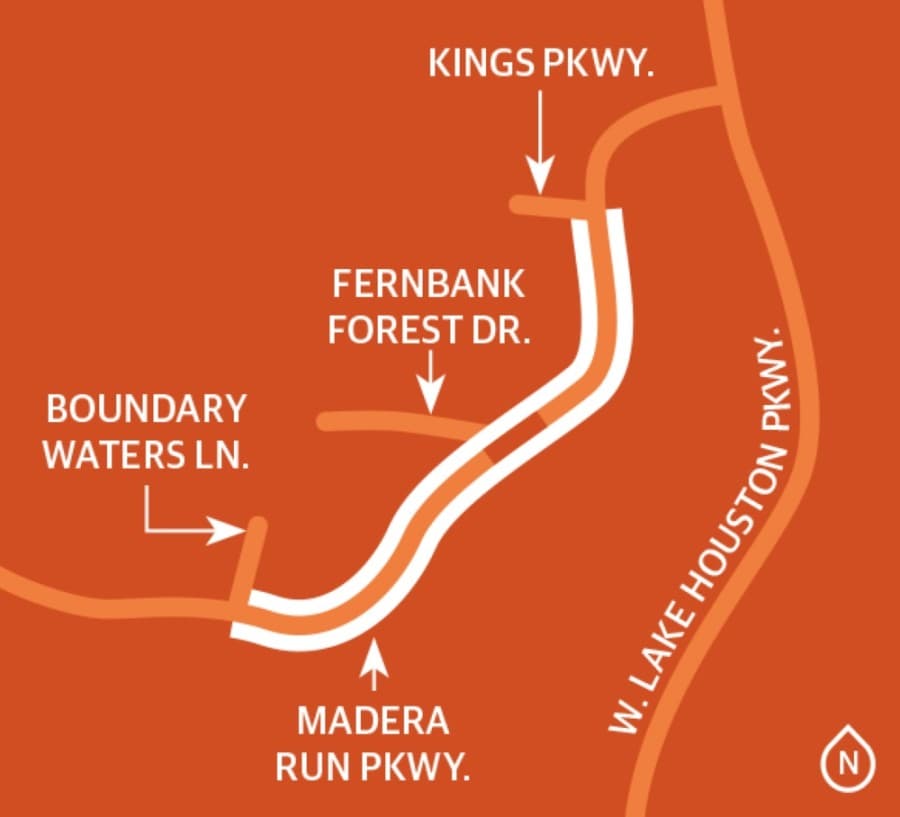 Harris County Precinct 2's Madera Run Parkway expansion nears completion
