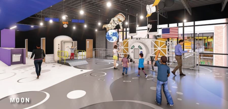Humble ISD reveals preliminary renderings for North Belt Elementary rebuild, Humble High School complex detention basin