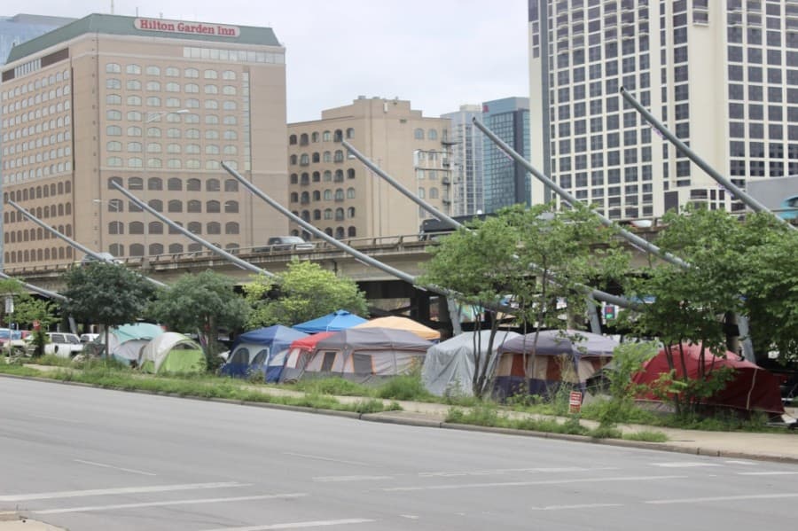 ECHO data: Single-day Austin-Travis County homelessness count tops 3.1K in 2021
