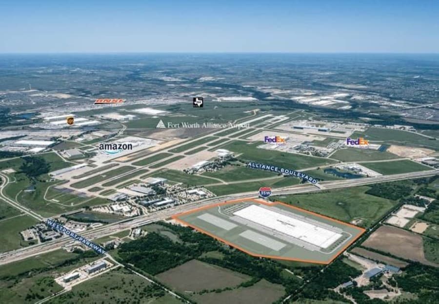 AllianceTexas developer announces plans for speculative industrial building off I-35W in Fort Worth