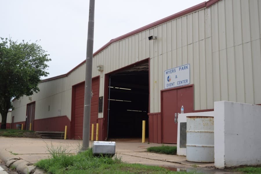 show barn with open door