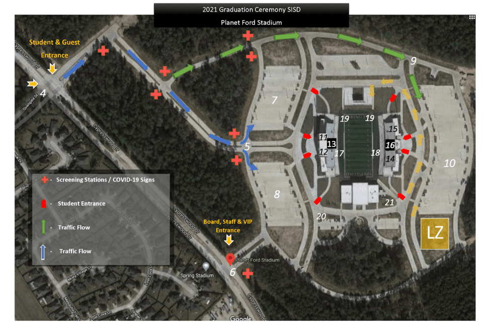 What you need to know before attending Spring ISD's 2021 graduation ceremonies
